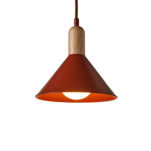 Terracotta Handmade Conical Pendant