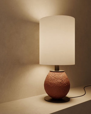 Textured Ceramic Table Lamp-Lighting Collective