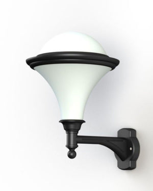 Traditional Frosted Wall Light