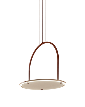 Acoustic U Hoop Pendant Light