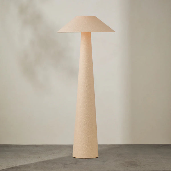 Textural Conical Floor Lamp