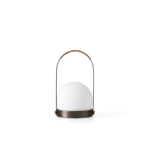 Lightweight Brass Modern Mobile Lantern | Carrie