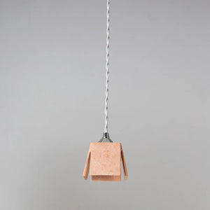 Decorative Square Ceramic Pendant
