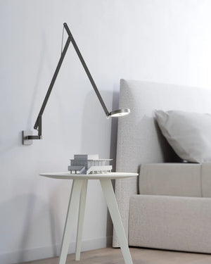 Adjustable Modern Wall Light | Silver | Silver | Lighting Collective