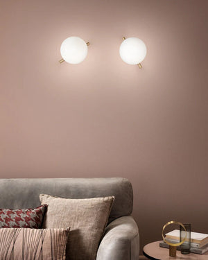 Adjustable Rod Orb Wall Light - Lighting Collective