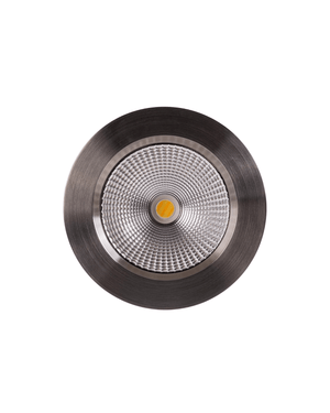 Aluminium Fixed Flush LED Downlight | Stainless Steel | 5 Colour LED-Ceiling Lights-Lighting Collective