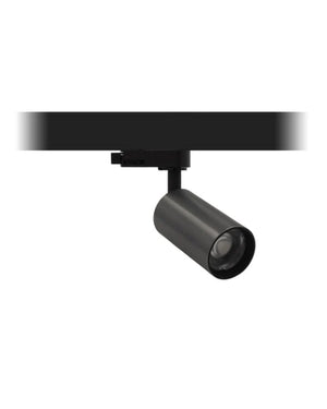 Track light in gunmetal finish