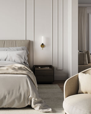 Minimalist Tubular Short Wall Light