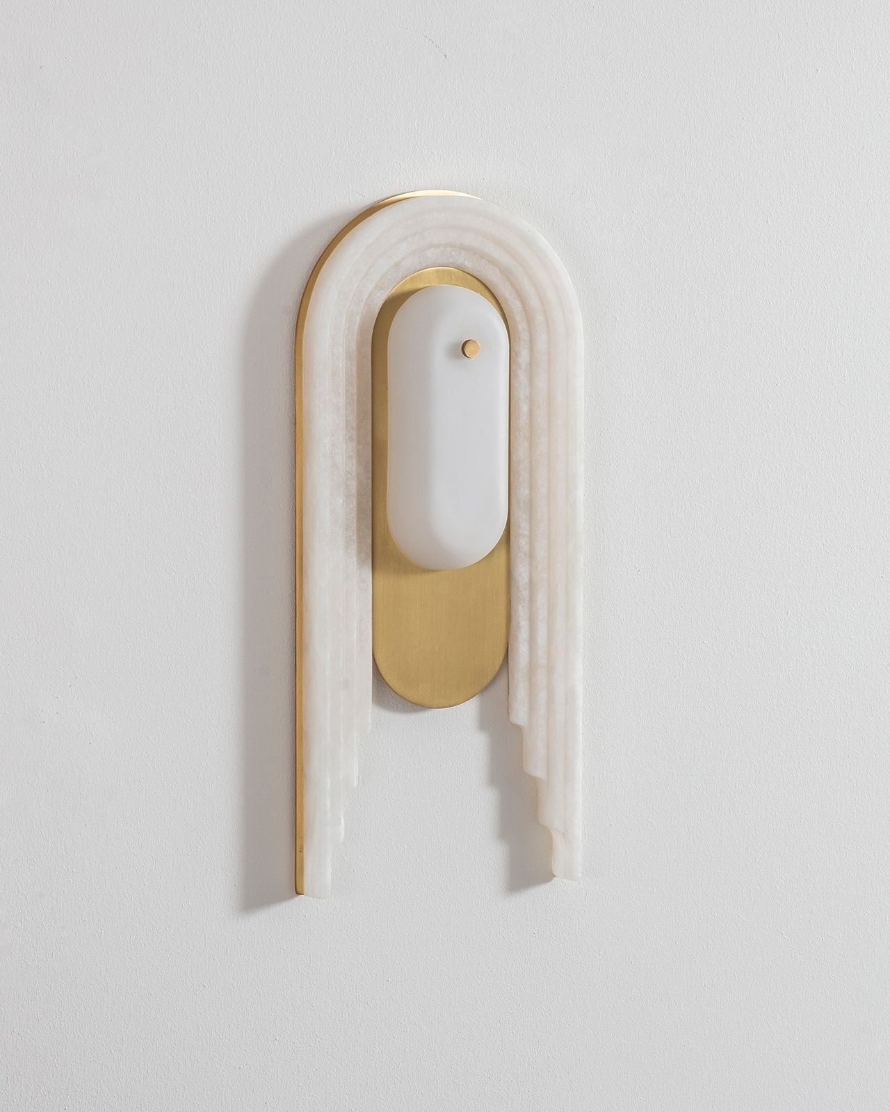 Art Series | Arched Alabaster Wall Light | Lighting Collective