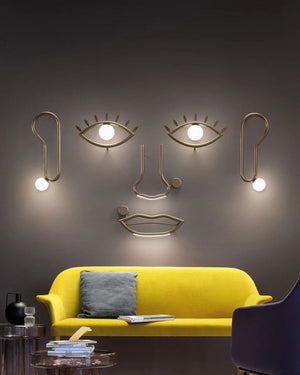 Art Series Full Face Wall Light | Visio - Lighting Collective