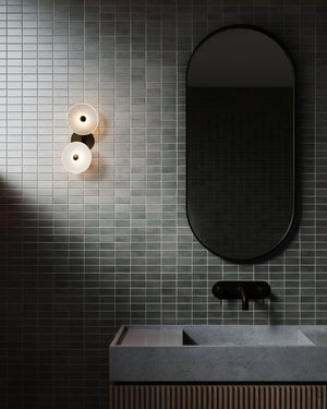 Asymmetrical Coral Duo Rod Wall Light-Lighting Collective