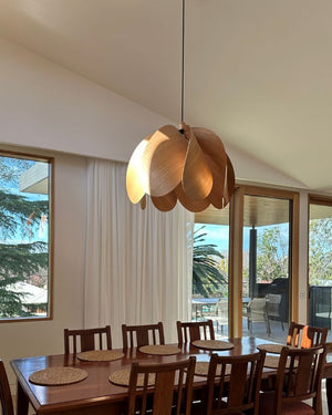 Australian Timber Propeller Blossom Pendant - Lighting Collective
