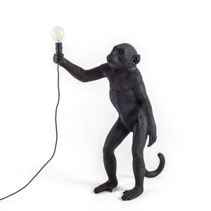 Black Monkey Standing Floor Lamp | Lighting Collective