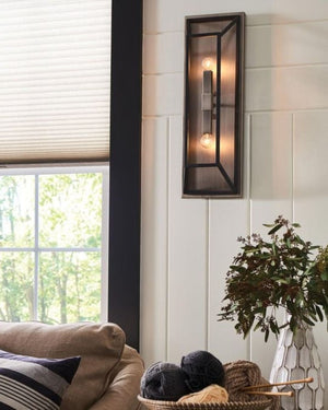 Bold Organic Industrial Wall Light-Lighting Collective