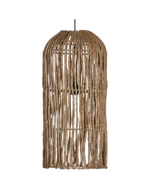 Braided Banana Fibre Pendant Shade | Natural | Lighting Collective