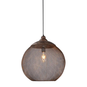 Brown Rustic Pendant Light