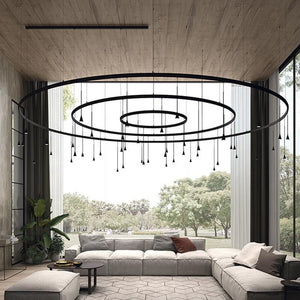 Circular Drop Bell Pendant | Void Filler