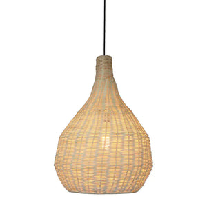 Organic Curved Rattan Pendant Light | Assorted Sizes