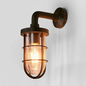 Caged Matte Black Wall Sconce | Lighting Collective