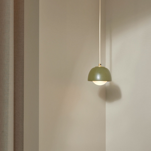 Ceramic Bowl Suspended Pendant | SALE | Sage & Brass | Lighting Collective