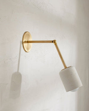 Ceramic Extended Wall Light | Terra 1-lighting-collective