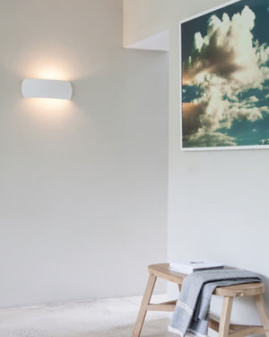 Ceramic Round Sculptured Wall Light-Lighting Collective