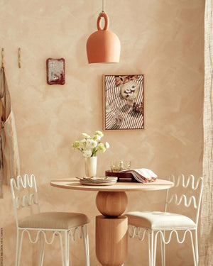 Ceramic Spanish Bell Pendant Light | Calo - Lighting Collective