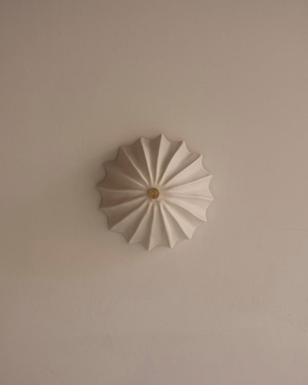 Small / Bare Porcelain / E27 Globe | IP20