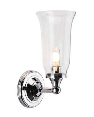 Classic Bathroom Light with Clear Glass-Lighting Collective