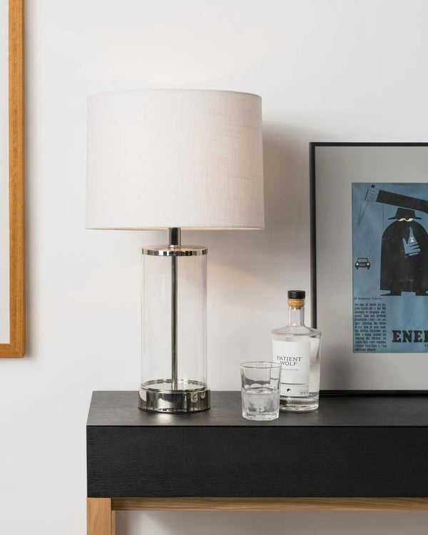 Classic Clear Glass Table Lamp