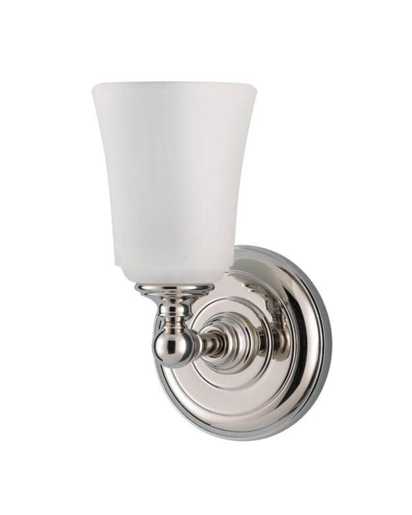 1 Light / Polished Chrome | Opal Glass