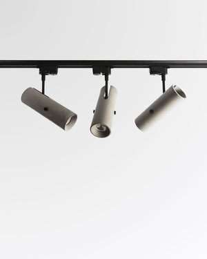 Concrete Track Light LV Kit | 2M & 3 Lights | H - Component | Bentu - Lighting Collective