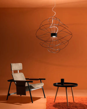 Contemporary Hoops Pendant Light | Assorted Sizes & Finishes - Lighting Collective
