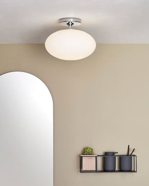 Contemporary Opal Glass Ceiling Light-Lighting Collective