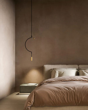 Contemporary Sculptural Single Pendant Light - Lighting Collective