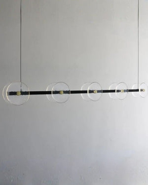 Coral Linear Bar Pendant | Clear - Lighting Collective