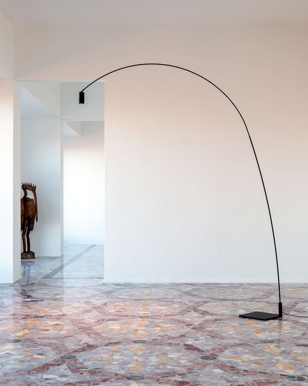Counter-Balanced Black Floor Lamp | Fox