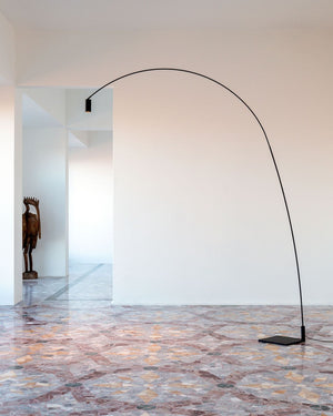 Counter-Balanced Black Floor Lamp | Fox-Lighting Collective