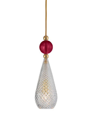 Crystal Glass Drop Pendant - Lighting Collective