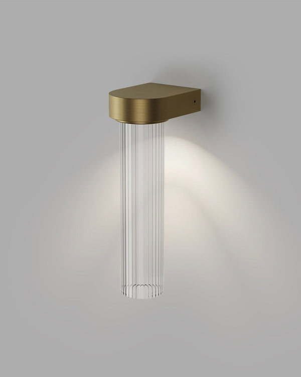 Old Brass / Clear Ribbed