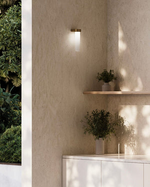 Cylindrical Glass Wall Light | Lighting Collective