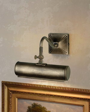 Cylindrical Traditional Picture Light | Assorted Finishes and Sizes-Lighting Collective