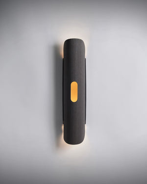 Cylindrical Wooden Wall Light - Lighting Collective