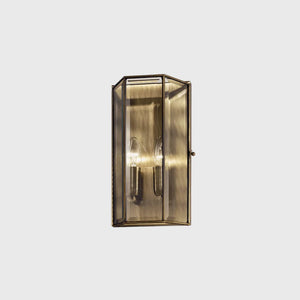 Rectangle Bevelled Glass Wall Light | Rilegato
