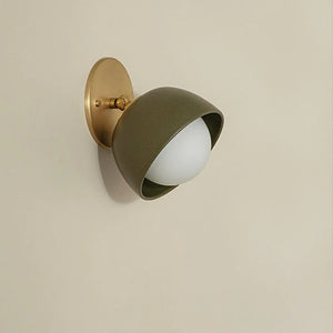 Ceramic Bowl Angle Wall Light | Terra 0