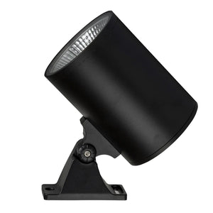 Matte Black Cylindrical Spike Light