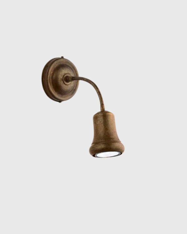 Decorative Brass Goose Neck Wall Light | Italian