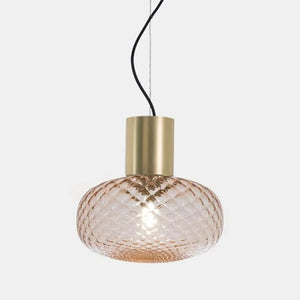 Designer Perfume Bottle Glass Pendant | SALE | Lighting Collective