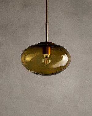 Mellow Oval Pendant Light | Transparent