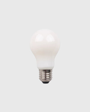 Opal e27 a60 globe on grey background